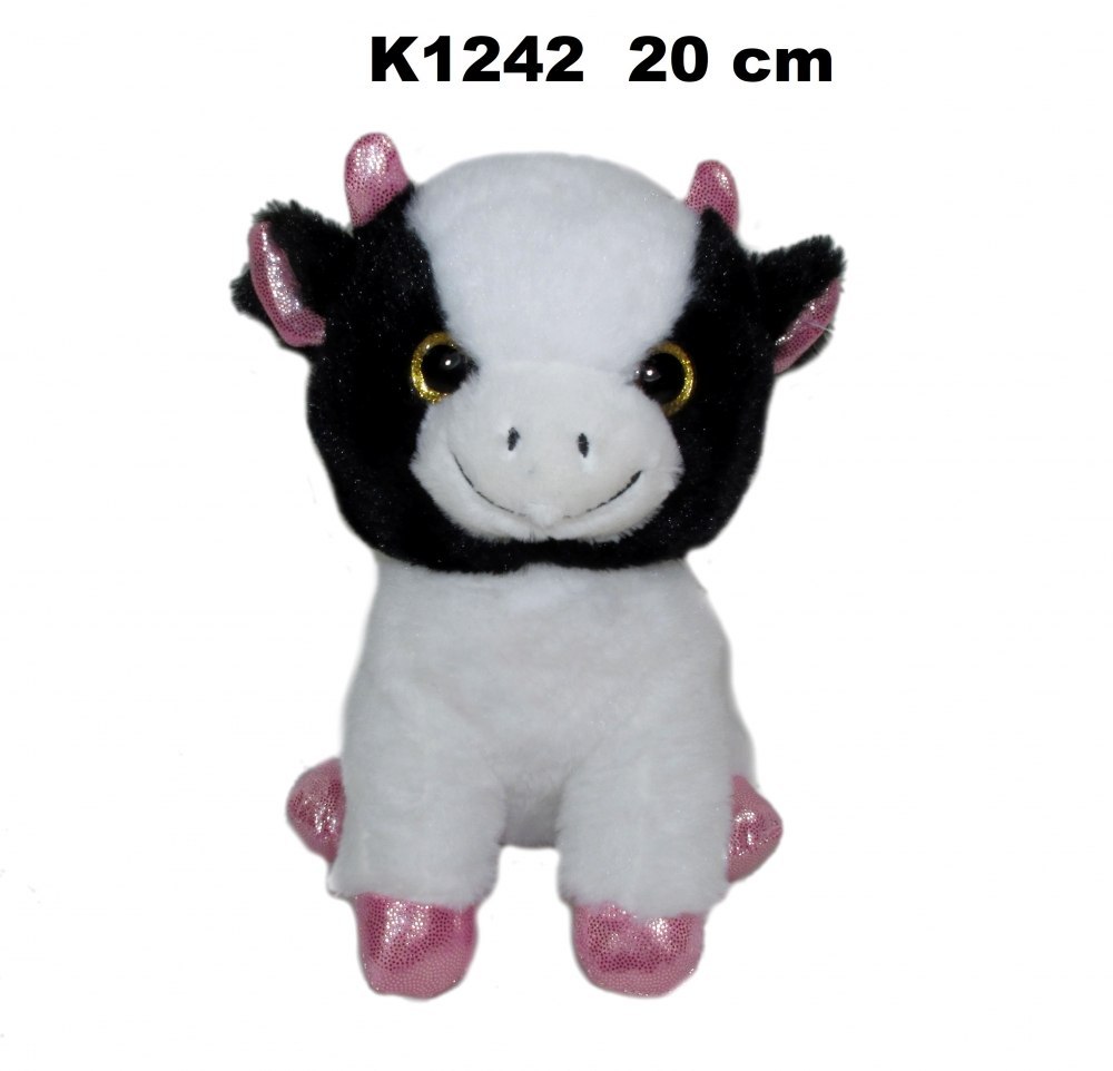 PELUCHE VACA 20CM SENTADA SA DOMINGO